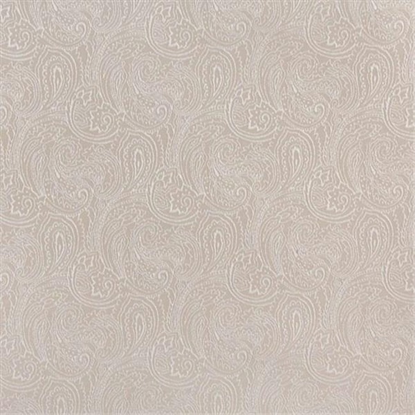 Designer Fabrics Designer Fabrics B632 54 in. Wide Beige; Traditional Paisley Jacquard Woven Upholstery Fabric B632 - main